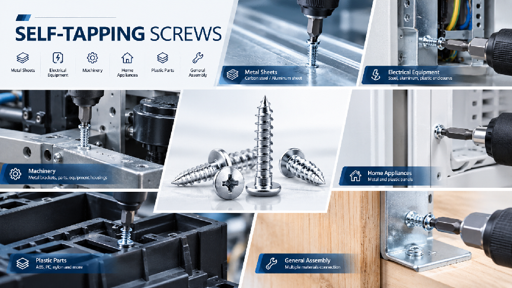 Where Are Self-Tapping Screws Used?