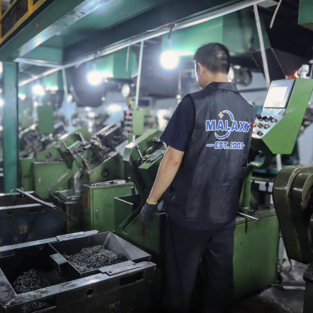 Inside MALAXY’s Fastener Factory in Haiyan, Zhejiang