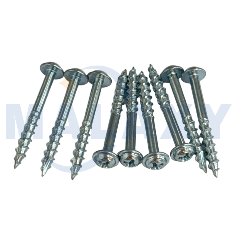 Round Washer Head Thread-Cutting Self-Tapping Screws