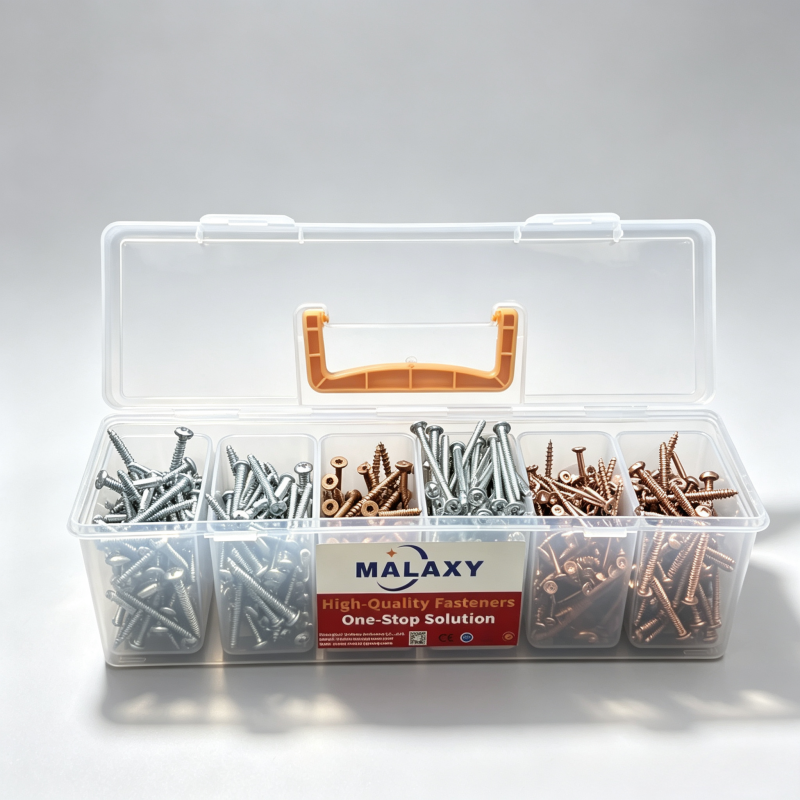 Plastic Screw Organizer Box
